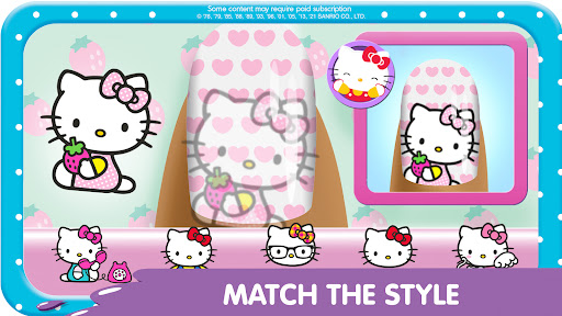 Hello Kitty Nail Salon
