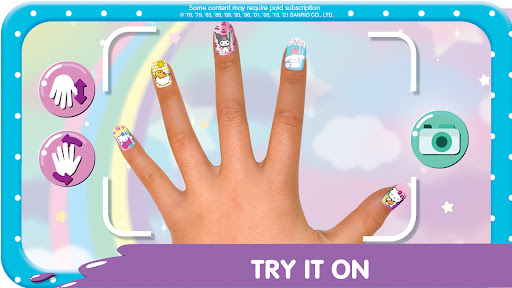 Hello Kitty Nail Salon