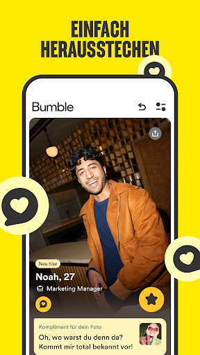 Bumble - Dating, Neue Freunde & Singles Treffen PC