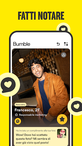 Bumble: chat, amici, incontri PC