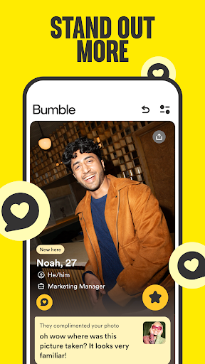 Bumble - Dating. Friends. Bizz الحاسوب