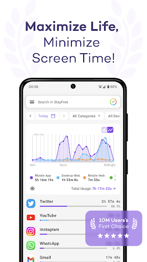 StayFree - Screen Time پی سی