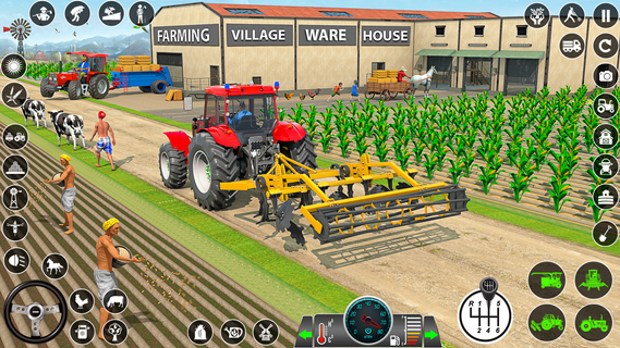 Farming Games: Tractor Driving پی سی