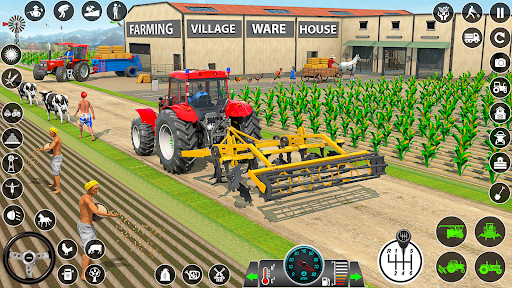 Farming Games: Tractor Driving