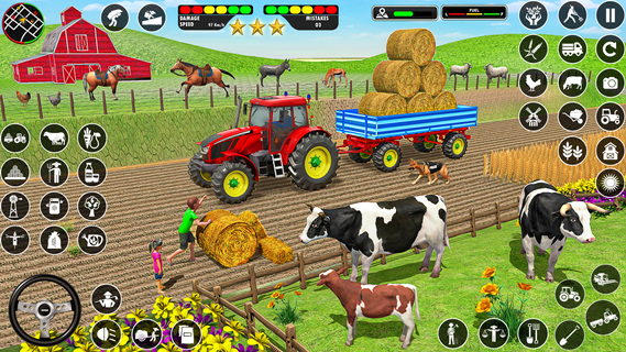 Farming Games: Tractor Driving PC