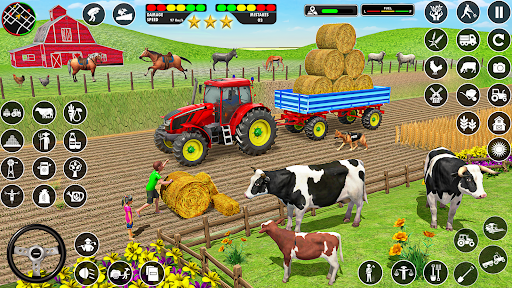 Farming Games: Tractor Driving ????