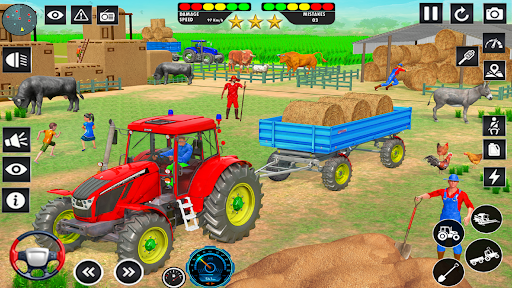 Farming Games: Tractor Driving