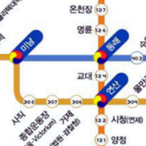 Busan Metro Map 2024 PC