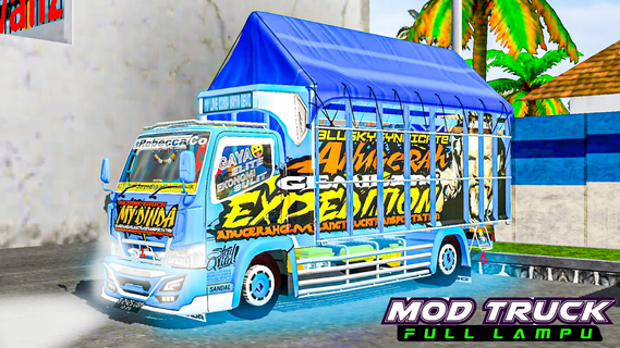 Mod Bussid Truk Lampu Mata PC