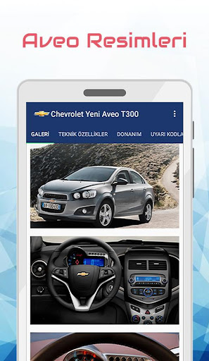 Yeni Chevrolet Aveo Sonic T300 PC