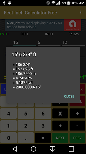 Feet Inch Calculator Free পিসি