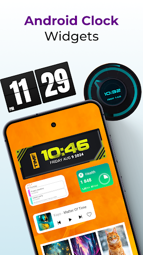 Android Clock Widgets