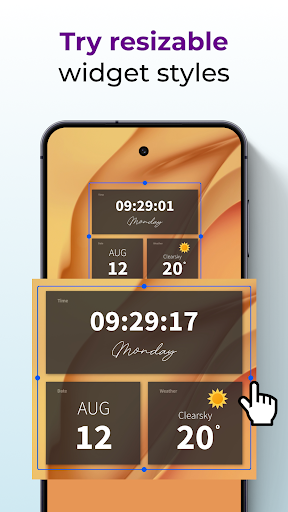 Android Clock Widgets