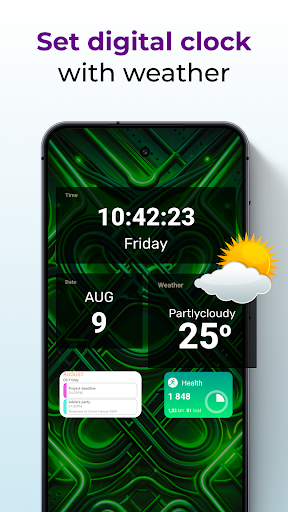 Android Clock Widgets