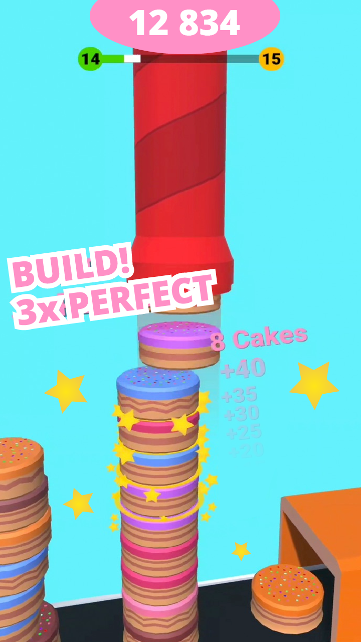 Download Cake Tower - New tower builder game on PC with MEmu