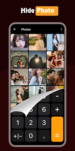 komputer Calculator - Hide Photo, Video