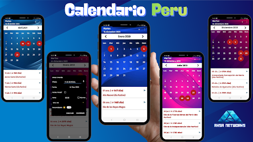 Calendario Perú 2026 PC