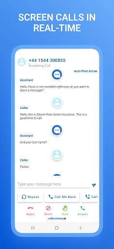 AI Call Assistant & Screener পিসি
