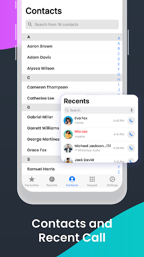 iCallify Phone Contacts Dialer PC