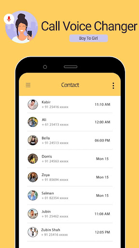 Call Voice Changer Boy to Girl پی سی