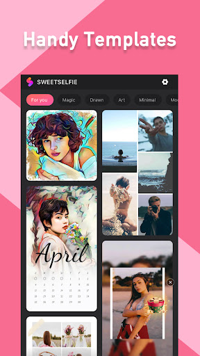 Photo Editor & Pic Collage - Sweet Selfie Camera