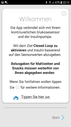 mylife CamAPS FX (mg/dL) PC