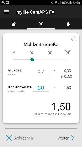 mylife CamAPS FX (mmol/L) PC