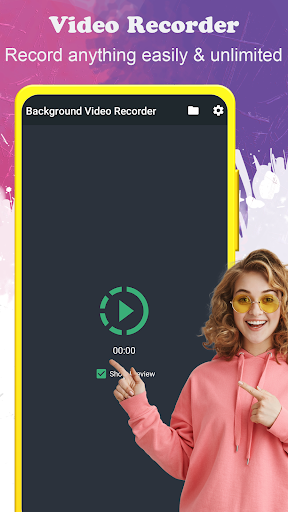 grabadora de video de fondo