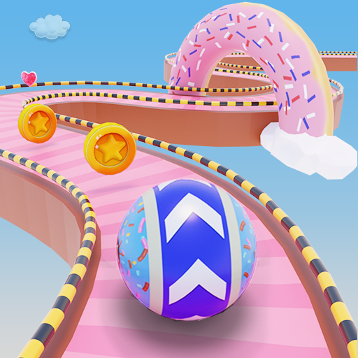 Candy Ball Run - Rolling Games الحاسوب