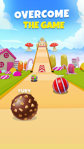 Candy Ball Run - Rolling Games الحاسوب