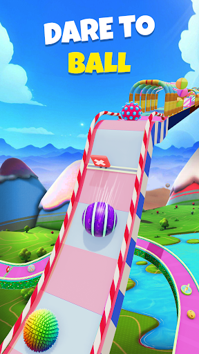 Candy Ball Run - Rolling Games الحاسوب