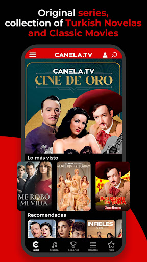 Canela.TV Series and movies PC