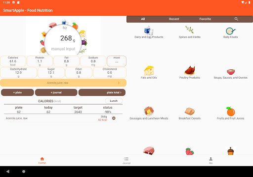 SmartApple - Food Nutrition PC