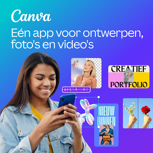 Canva: AI foto- & video-editor