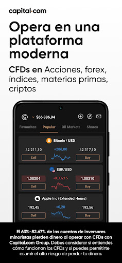 Bolsa y Finanzas - Capital.com PC