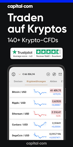 Aktien app - Capital.com PC