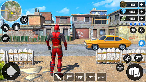 Spider Ninja Rope Hero Game