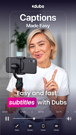 Dubs: Captions for Videos
