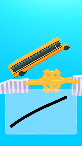 Car Climber: Draw Bridge 3D