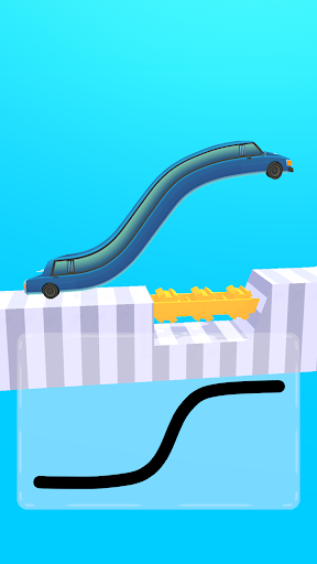 Car Climber: Draw Bridge 3D