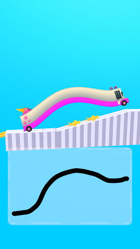 Car Climber: Draw Bridge 3D