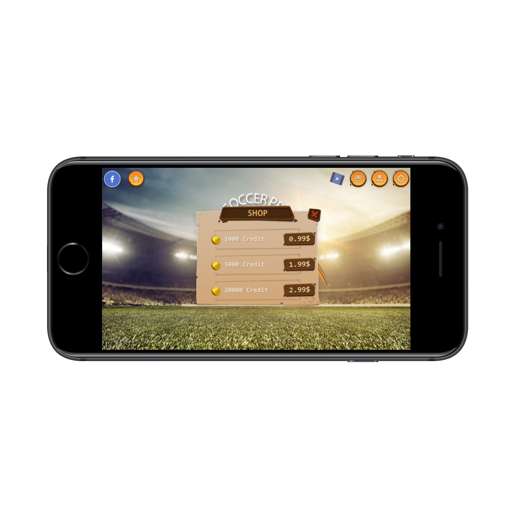 Online Soccer Pro الحاسوب