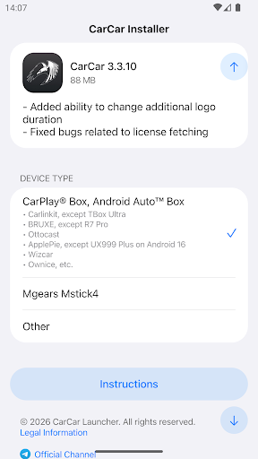 CarCar Installer PC