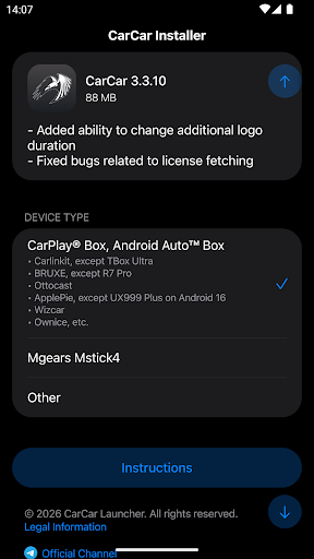 CarCar Installer PC