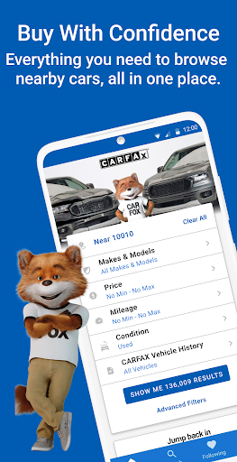 CARFAX - Shop New & Used Cars PC