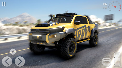 komputer Hilux Offroad Driving Game