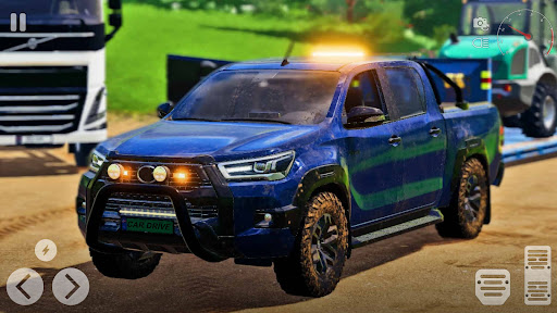 komputer Hilux Offroad Driving Game