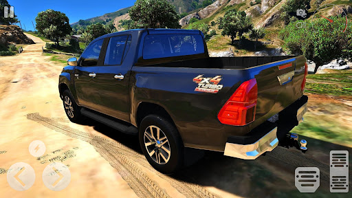 komputer Hilux Offroad Driving Game