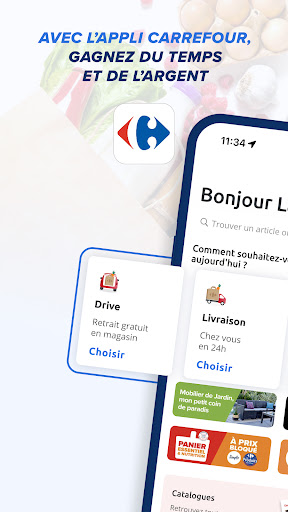 Carrefour : drive, livraison & carte de fidélité PC