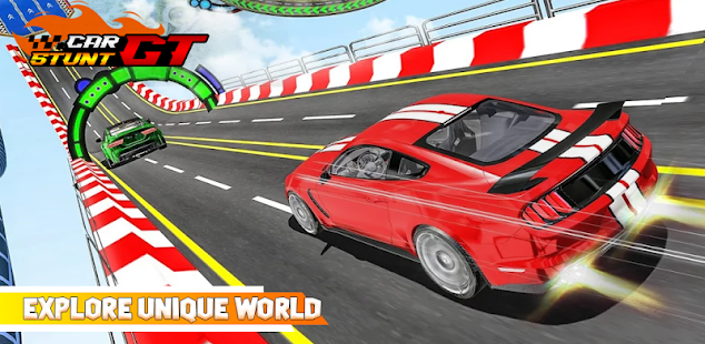 Car Stunt 3D Racing: Mega Ramp Simulator Games الحاسوب